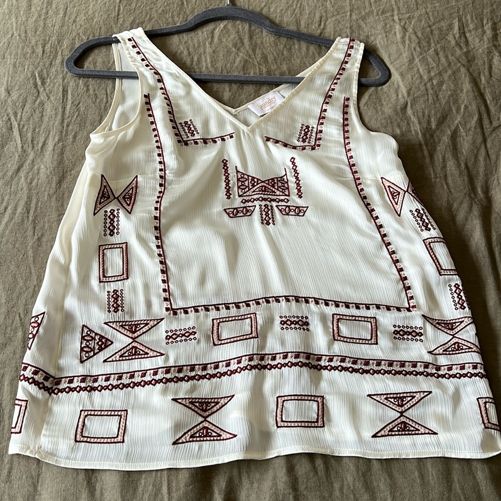 Atzec print top